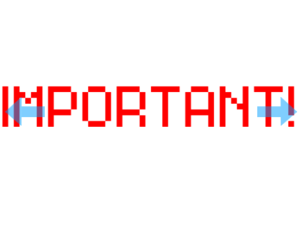 Important...
