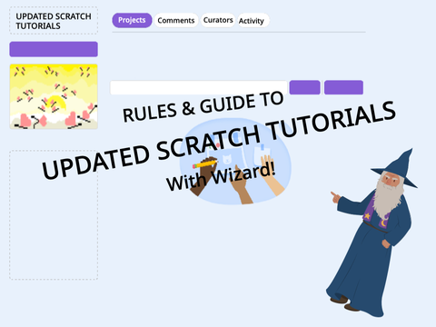 UPDATED TUTORIAL PROJECTS: RULES & GUIDE