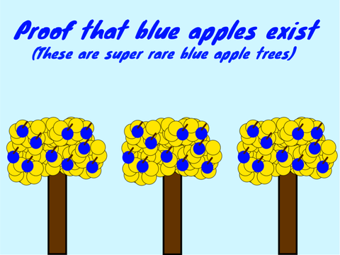 Blue Apple Trees