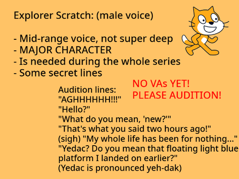 VA Auditions! - The Black Hole Season 1