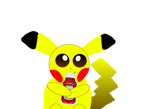 Pikachu animation (loop) @owu-cake