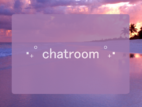 ‧₊˚ chatroom ˚₊‧