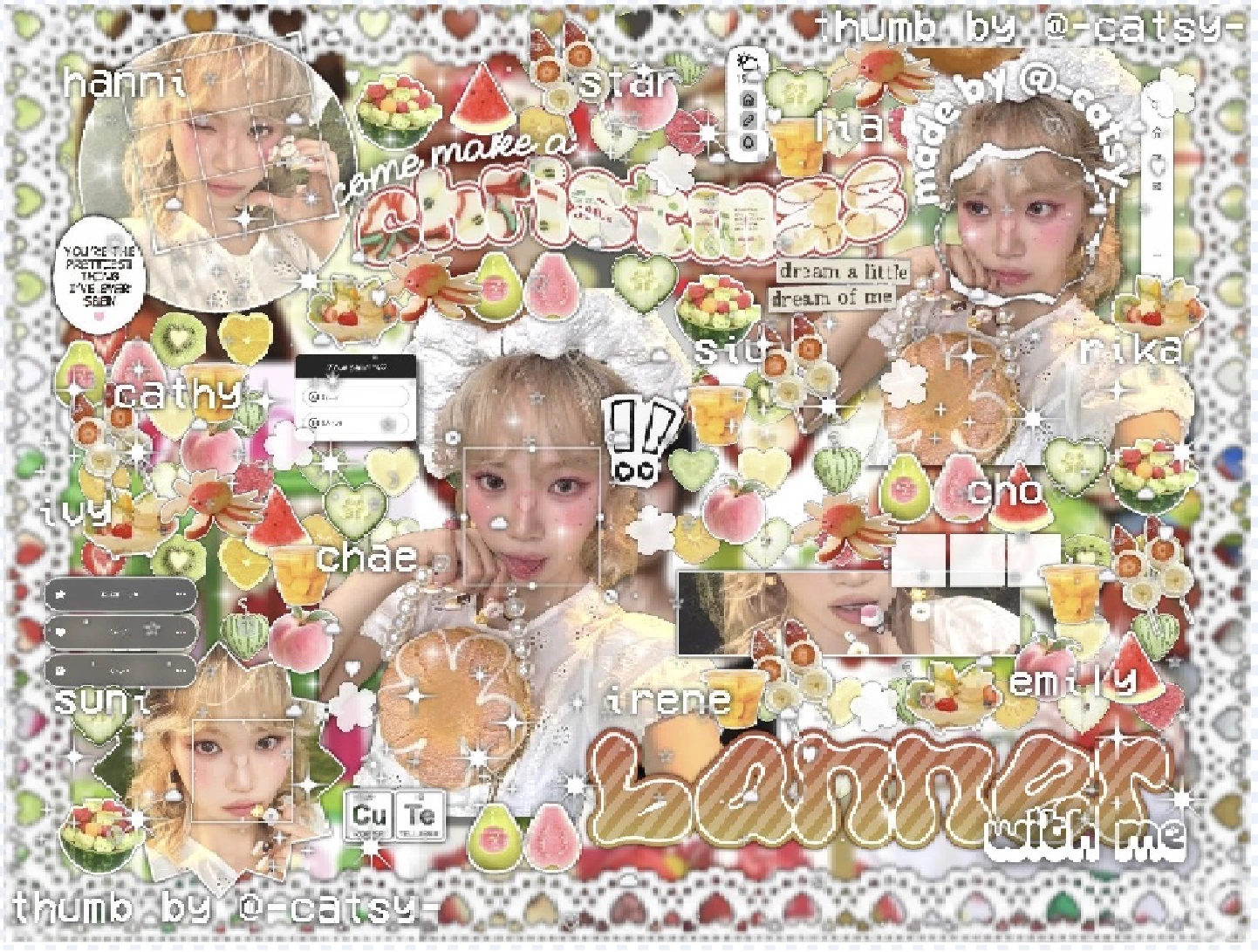 이슬  ┆ ✧  ꧑ᥲkᥱ  ᴀ  ᰔ ⓒⓗⓡⓘⓢⓣⓜⓐⓢ ᑲᥲᥒᥒᥱr ʷ ᴍe ૮₍ ˶ᵔ ᵕ ᵔ˶ ₎ა