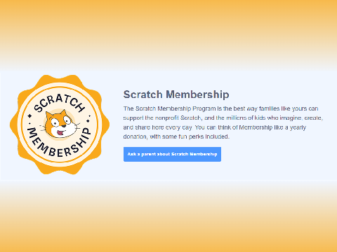 SCRATCH IS CREATING A MEMBERSHIP