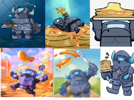 Mini P.E.K.K.A love pancakes!