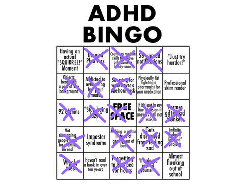 ADHD bingo! remix