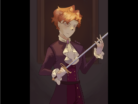 blades of regret // oc art