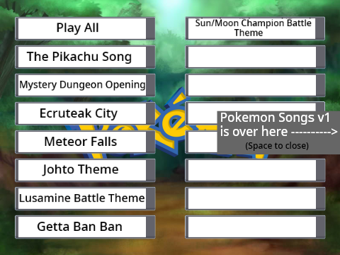 Pokemon Songs v2