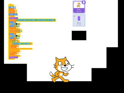 Simple Platformer Script and Costumes