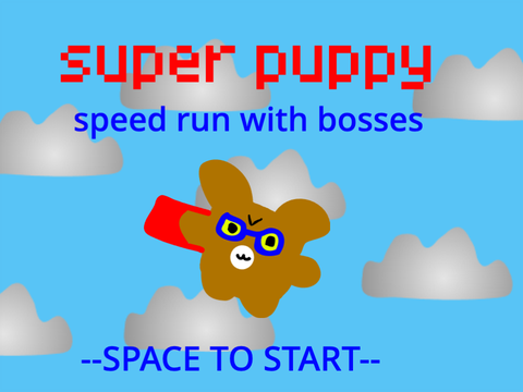 super puppy platformer with bosses