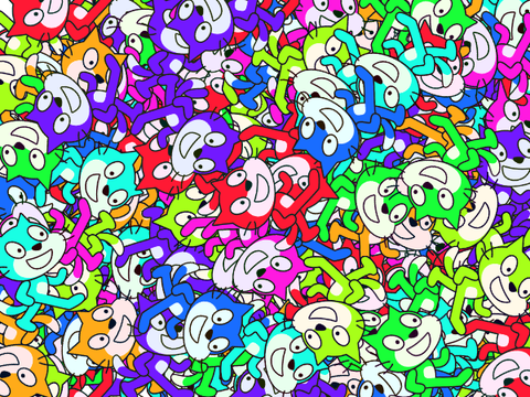 Cheetos arcoiris randoms XD