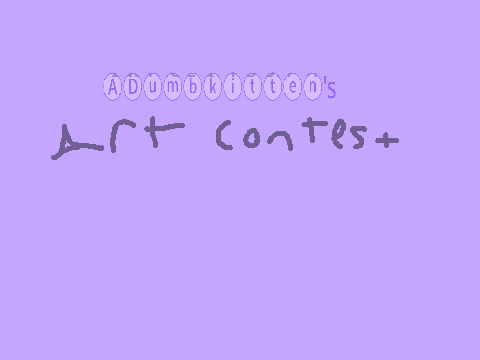 Art Contest!! Applications open!