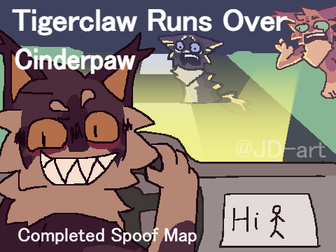 Tigerclaw Runs Over Cinderpaw || TNE