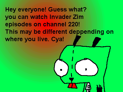 WATCH INVADER ZIM!