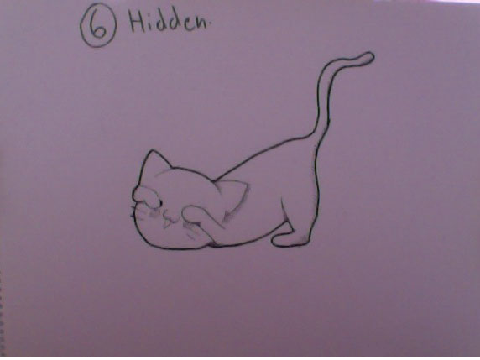 Inktober 6th. 6. Hidden.