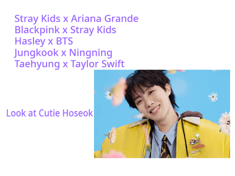 Singers who I think should collab!