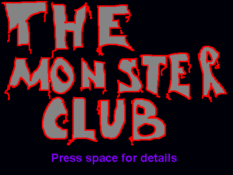 The MONSTER Club