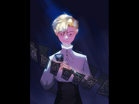 Card-Stacking // Oc art