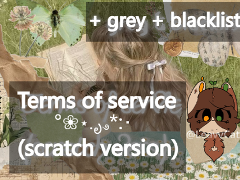 .. terms of service