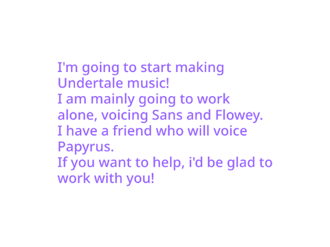 Announcement!