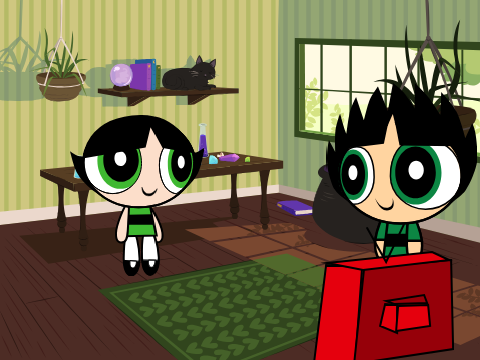 Buttercup Watches Family Guy/grounded (на русском)