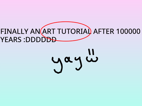 Requested Art tutorial!! :D