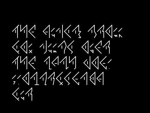 G414ctic Fur Font v1.1