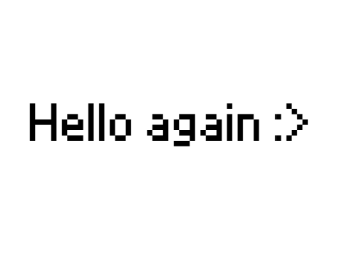 Woah- i'm alive??!!! (and possible working on a project?)