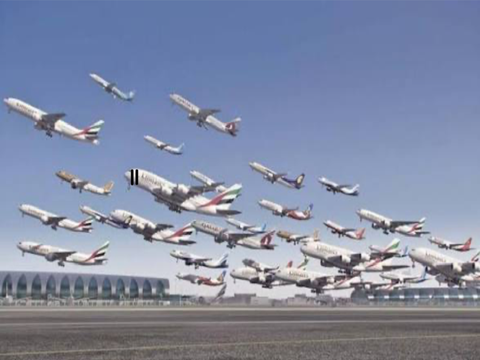 Add yourself as an airplane at the airport!