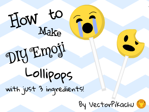 How to Make DIY Emoji Lollipops!
