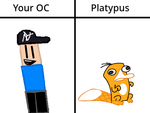 Make My OC into a Platypus!