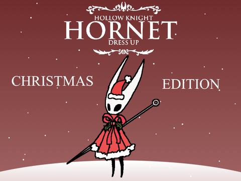 Hollow Knight Hornet Dress Up - Christmas Edition