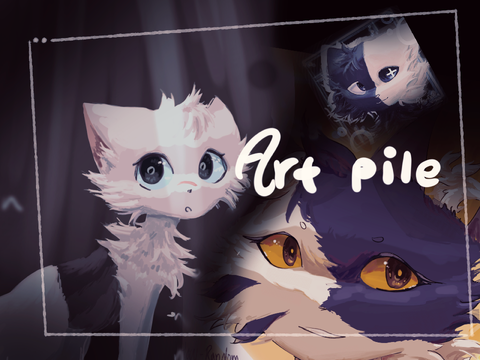 •✦ art pile 