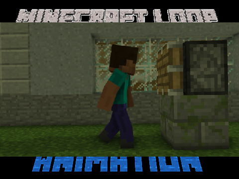 Minecraft loop (Steve)