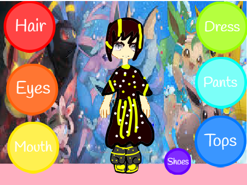Eeveelutions Dress-Up!