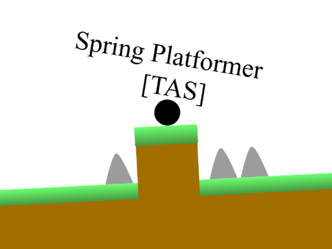 [TAS] Spring Platformer in 0:19'00