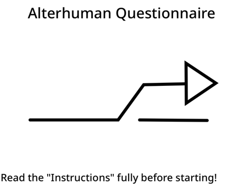 Alterhuman Questionnaire remix