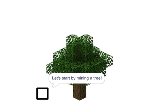 Cube Beats Minecraft-Part 1: Mining a tree