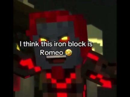 "I think this iron block is Romeo, I think this iron block is Ivor".