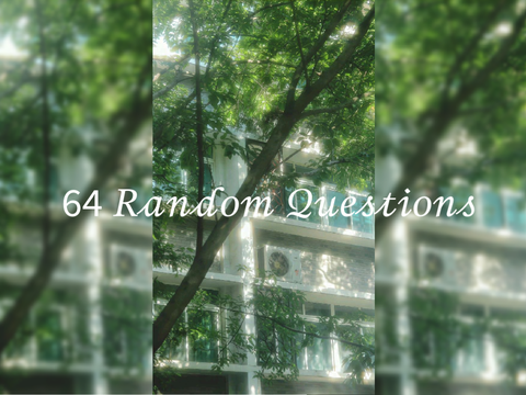 64 random questions remixxx!! ~ remix