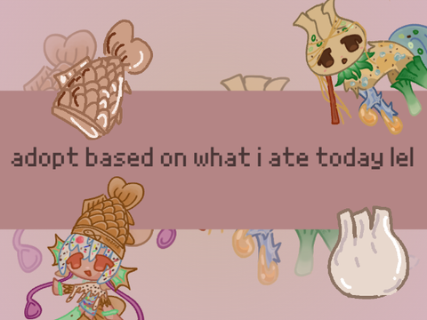 small random adopt based on what i ate today :D