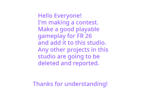 FR 26 News!