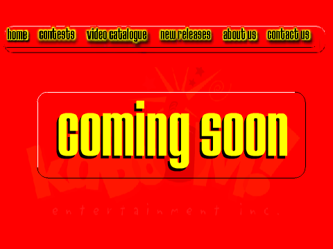 2004 Kaboom Entertainment Website Remade V2