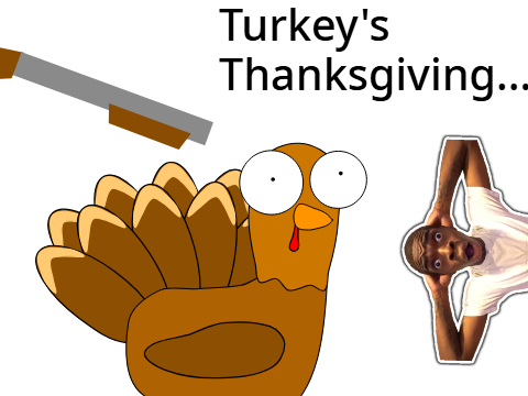 Turkey's Thanksgiving...               #animations #trending