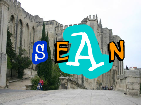 Animated Name With Sean