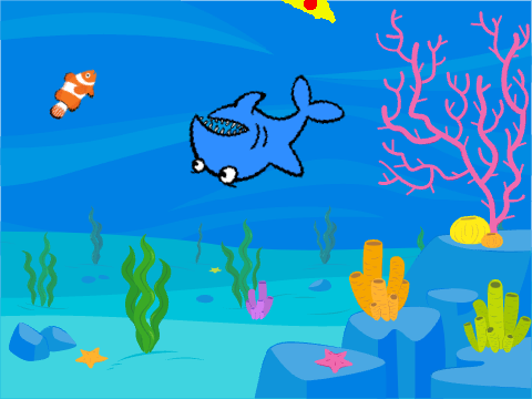 Shark and Fish