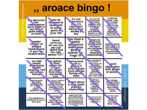 aroace bingo <3 remix