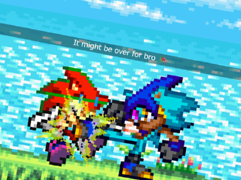 Turbo vs a red oc again [3]
