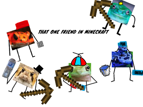 That one friend in minecraft