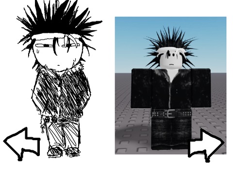 Roblox and drawing of my ocs hey hey hey
